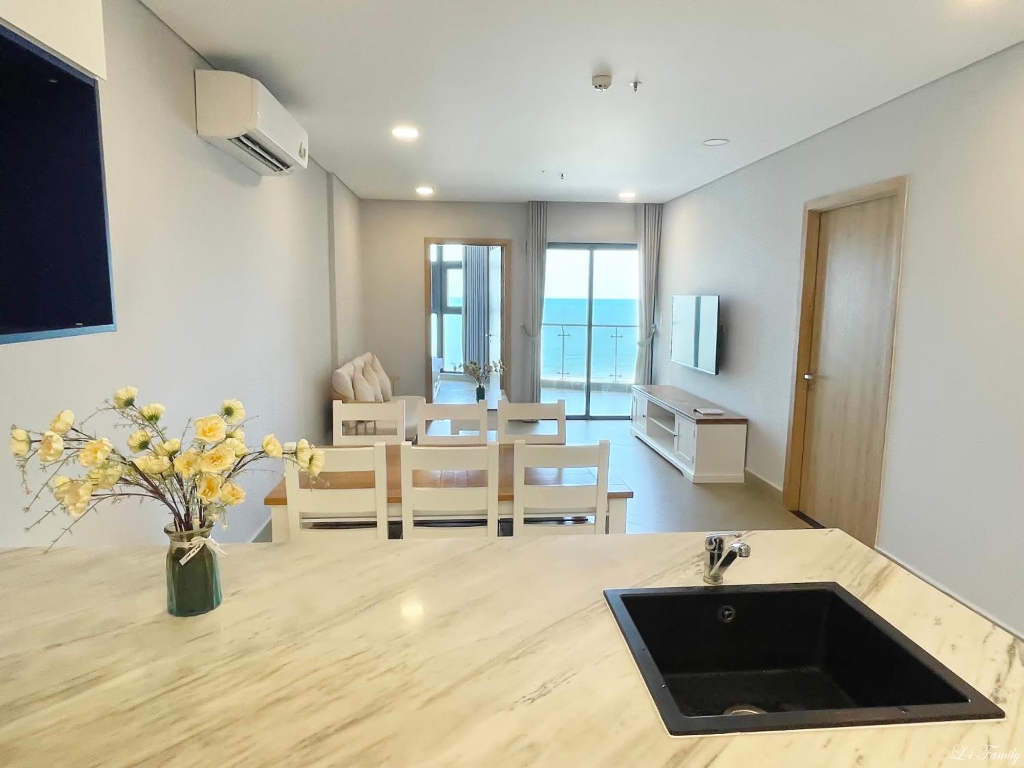 Lfamily Ocean View Apartment 91M2 - Aria Vung Tau Private Beach Resort, Can Ho Aria Vung Tau 91 M2 View Bien, Bai Bien Rieng Bagian luar foto